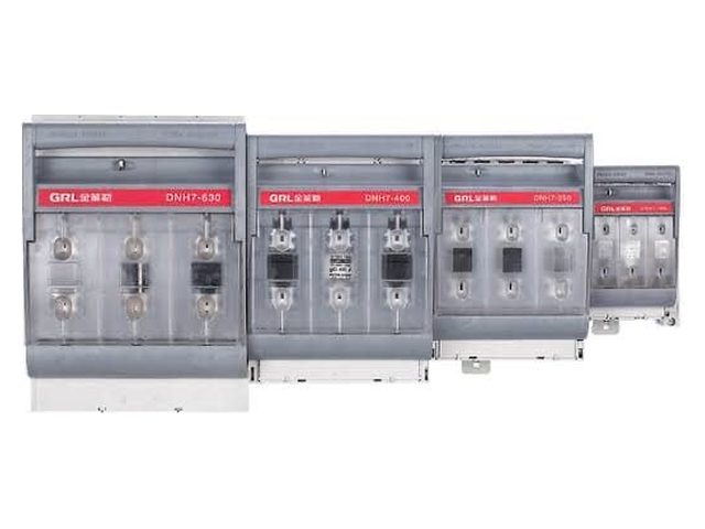 GRL DNH7 fuse switch disconnectors in four sizes