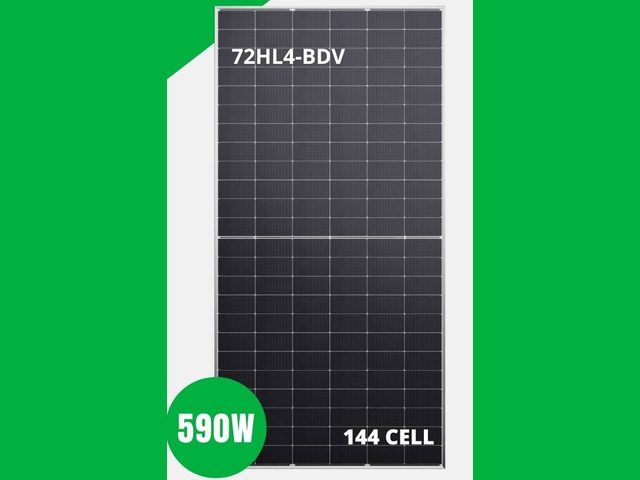 Jinko Tiger Neo 590 W bifacial solar panel